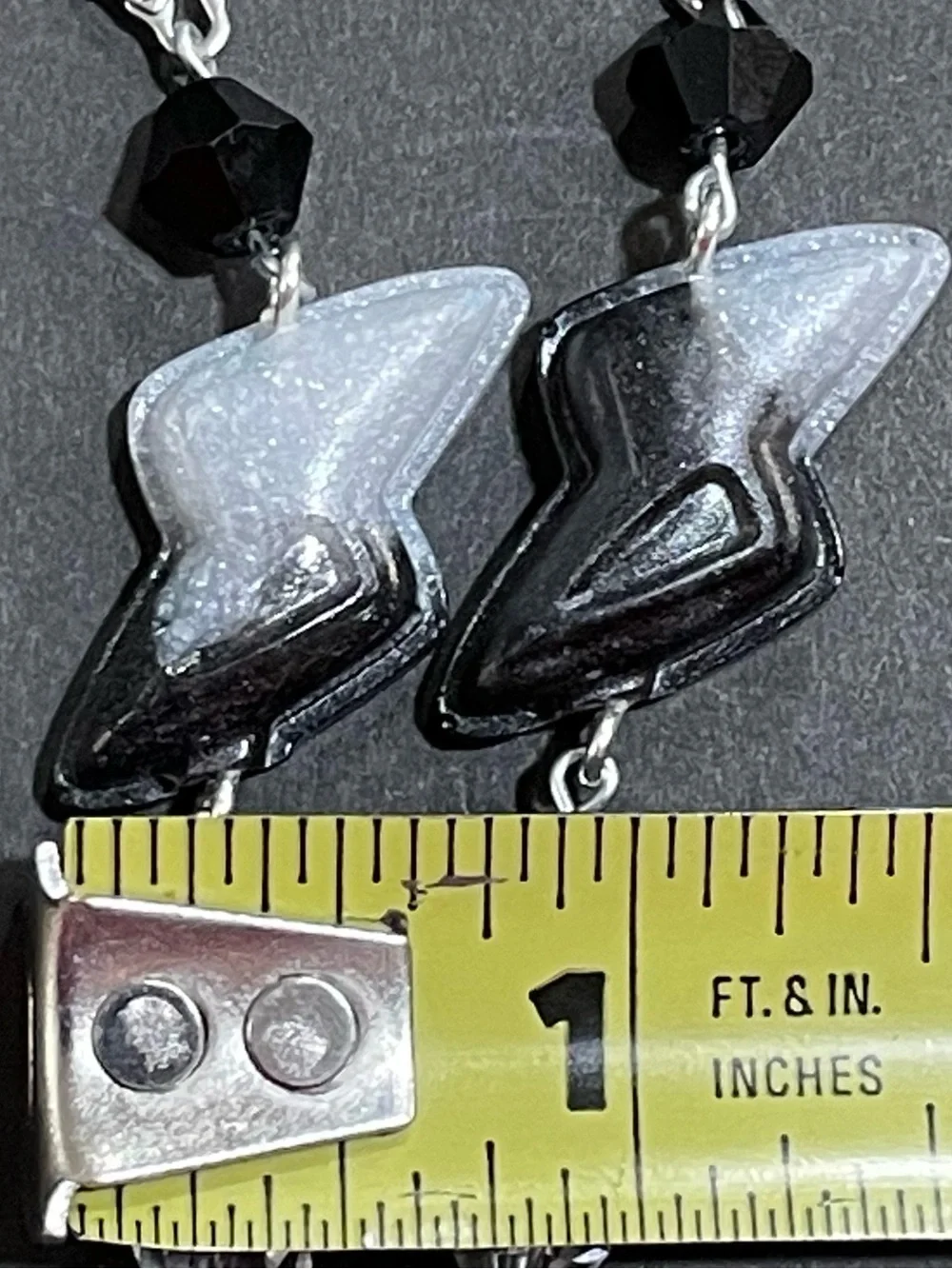 Twisted Wonderland Inspired Groovy Candy Earrings Sebek Zigvolt (Nightmare Suit)